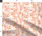 Geometric Valentine'S Day Cute Colorful Hearts Shapes Square Diamond Quilt Pink Orange Blue Custom Printed Fabric by Spoonflower Various Fabrics by the Yard or Fat Quarter